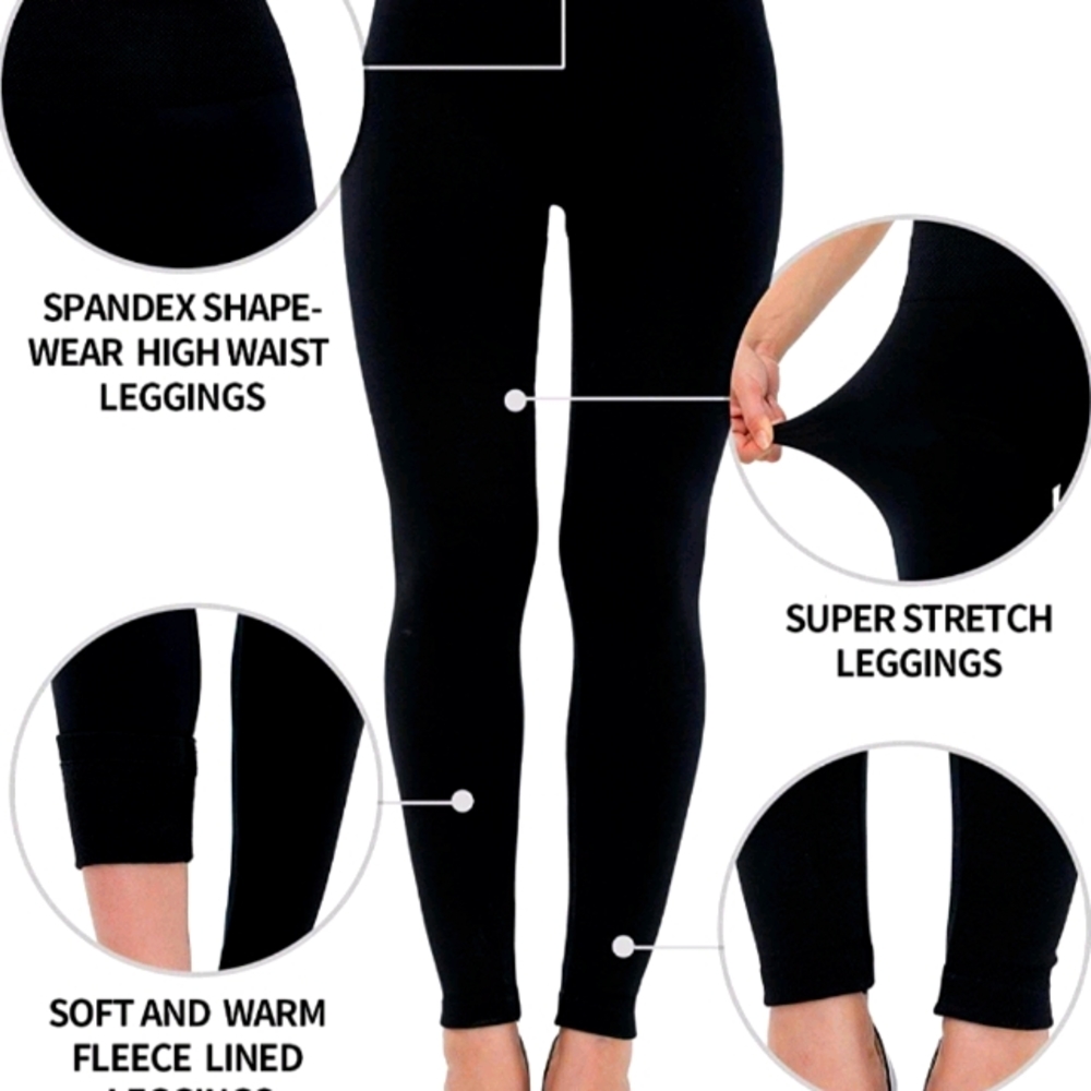Dimore soft fleece leggings 2 pair available